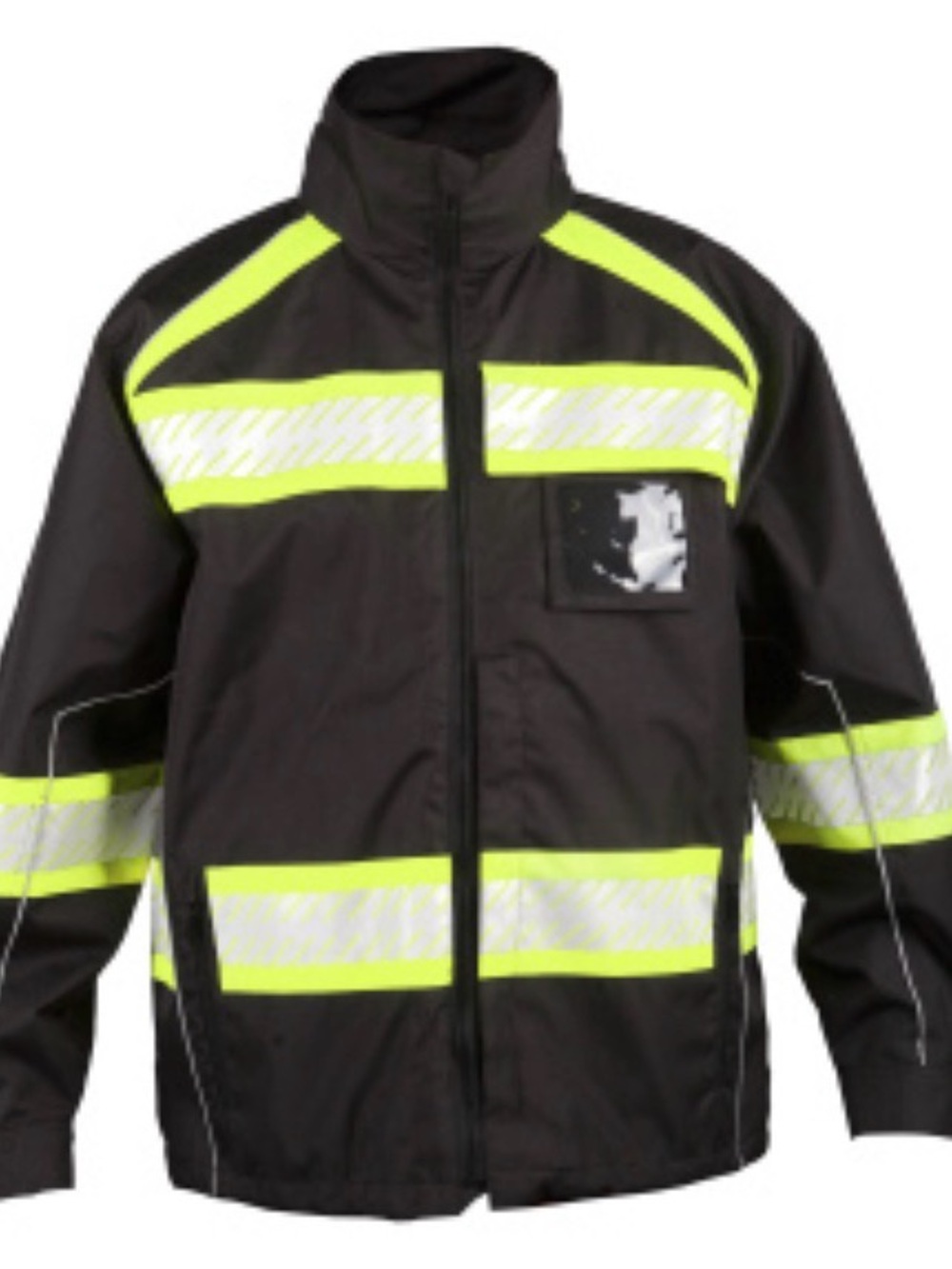 NWT Kishigo B300 Enhanced Visibility Premium Jacket - Black SIZE: 5XL